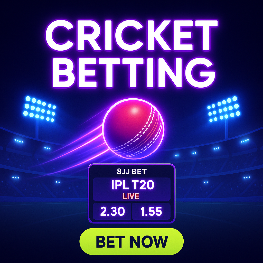 8JJ Bet Cricket Betting – Live IPL & T20 Odds